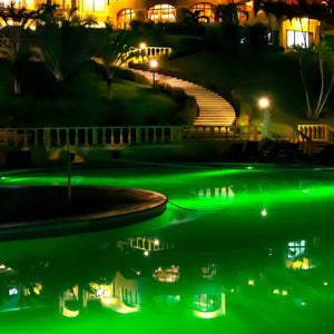 Bombilla LED para piscina PAR56 RGB 12V AC - 24W - Sumergible - Con mando - IP68 (10)