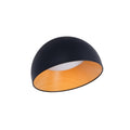 Lámpara de techo LED inclinada CCT 12W - Efecto madera - ø35cm 4