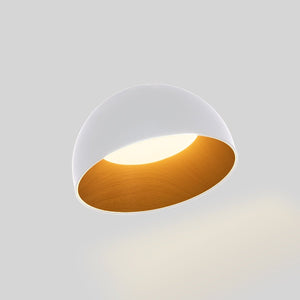Lámpara de techo LED inclinada CCT 12W - Efecto madera - ø35cm - Barcelona Led-Decoración