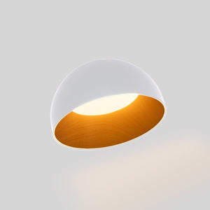 Lámpara de techo LED inclinada CCT 12W - Efecto madera - ø35cm - Barcelona Led-Decoración