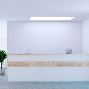 Panel LED empotrable Backlight 120x30cm 36W -135lm/W - UGR22 - Driver Philips - IP40 - Barcelona Led-