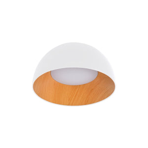 Lámpara de techo LED CCT 12W - Efecto madera - ø35cm - Barcelona Led-Decoración