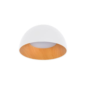 Lámpara de techo LED CCT 12W - Efecto madera - ø35cm - Barcelona Led-Decoración