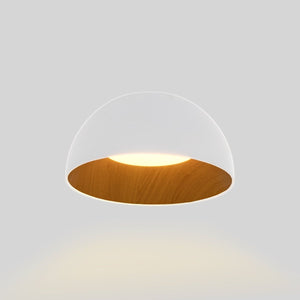 Lámpara de techo LED CCT 12W - Efecto madera - ø35cm - Barcelona Led-Decoración