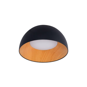 Lámpara de techo LED CCT 12W - Efecto madera - ø35cm - Barcelona Led-Decoración