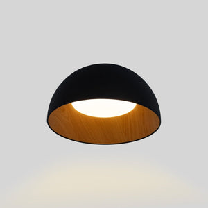 Lámpara de techo LED CCT 12W - Efecto madera - ø35cm - Barcelona Led-Decoración