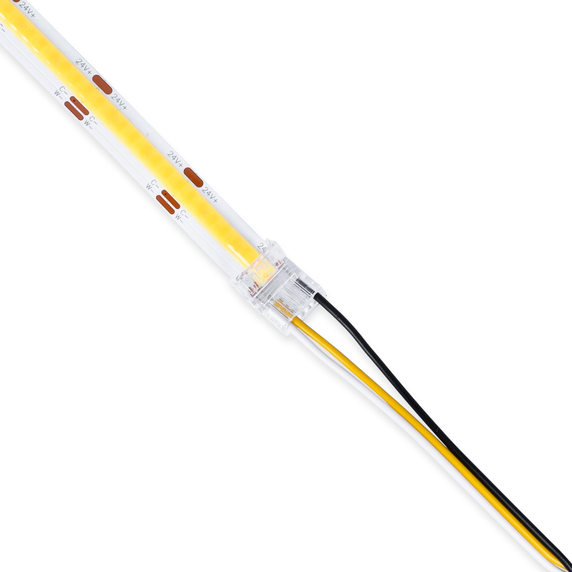 Conector Hippo CCT COB Tira a Cable - PCB 10mm - 3 pines - IP20 - Máx. 24V (1)