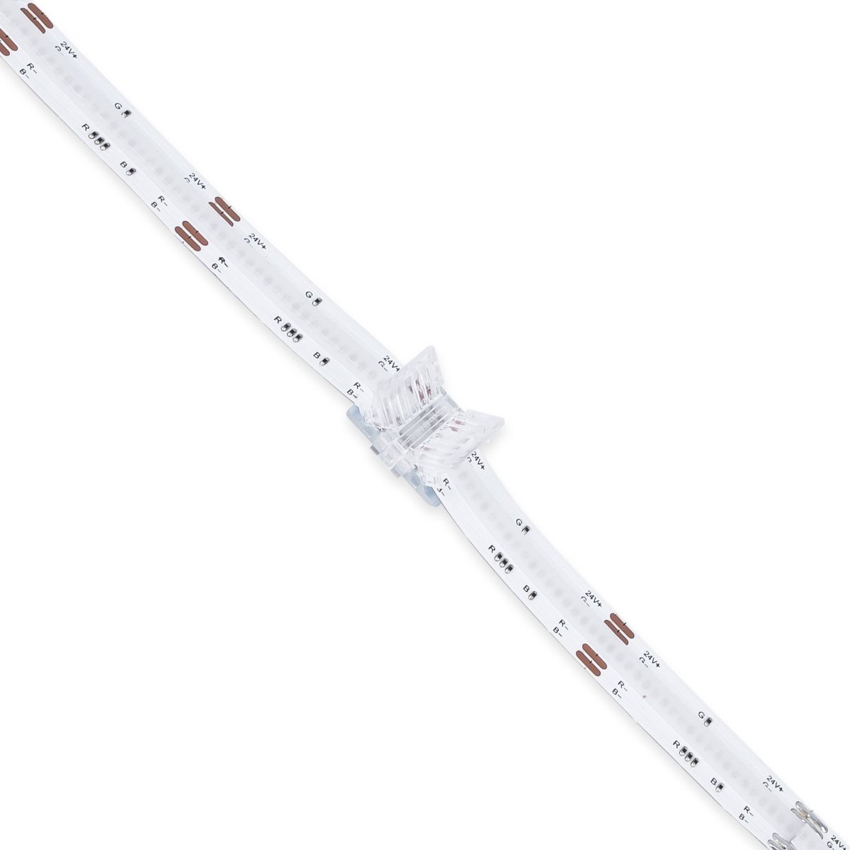 Conector Hippo RGB COB Tira a Tira - PCB 10mm - 4 pines - IP20 - Máx. 24V - Barcelona Led-Accesorios