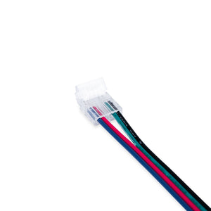 Conector Hippo Tira RGB COB a Controlador - PCB 10mm - 4 pines - IP20 - Máx. 24V (3)