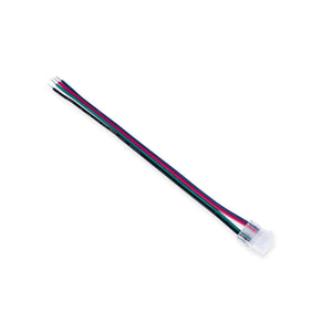 Conector Hippo Tira RGB COB a Controlador - PCB 10mm - 4 pines - IP20 - Máx. 24V - Barcelona Led-Accesorios
