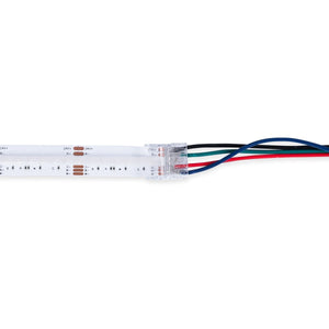 Conector Hippo Tira RGB COB a Cable - PCB 12mm - 4 pines - IP20 - Máx. 24V - Barcelona Led-Accesorios