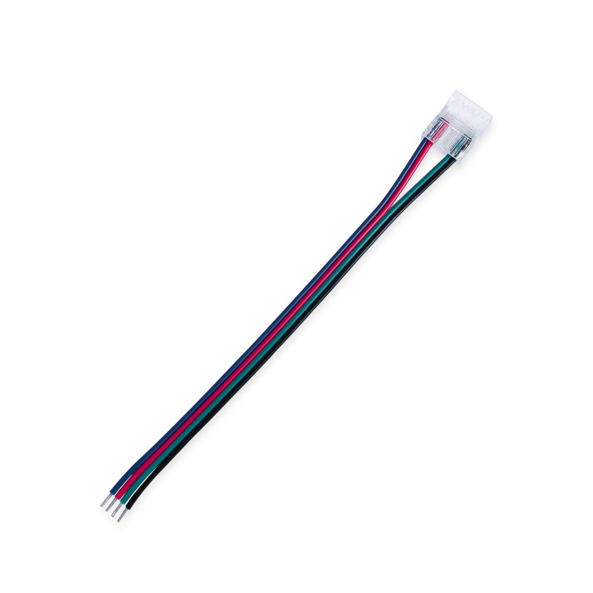 Conector Hippo RGB COB Tira a Controlador - PCB 12mm - 4 pines - IP20 - Máx. 24V - Barcelona Led-Accesorios