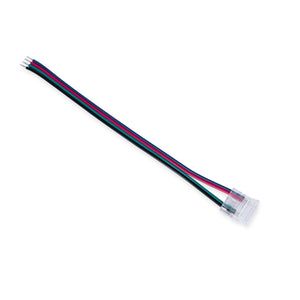 Conector Hippo RGB COB Tira a Controlador - PCB 12mm - 4 pines - IP20 - Máx. 24V - Barcelona Led-Accesorios