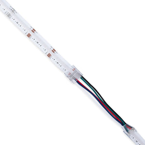 Conector Hippo RGBW COB Tira a Cable - PCB 12mm - 5 pines - IP20 - Máx. 24V - Barcelona Led-Accesorios