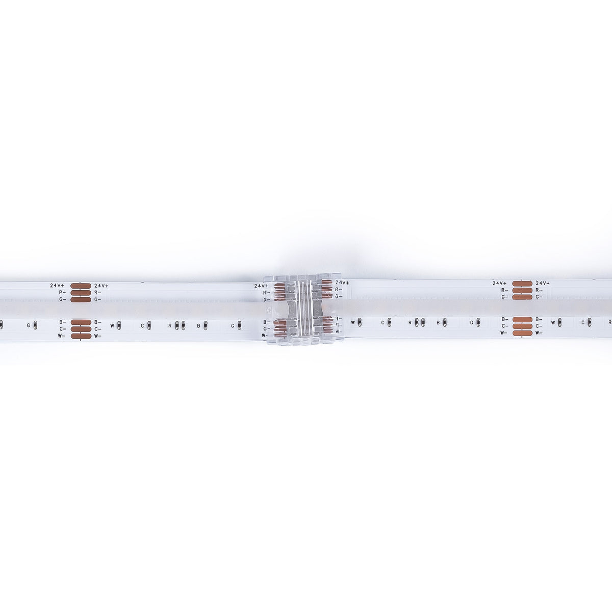 Conector Hippo RGB + CCT COB Tira a Tira - PCB 12mm - 6 pines - IP20 - Máx. 24V (1)