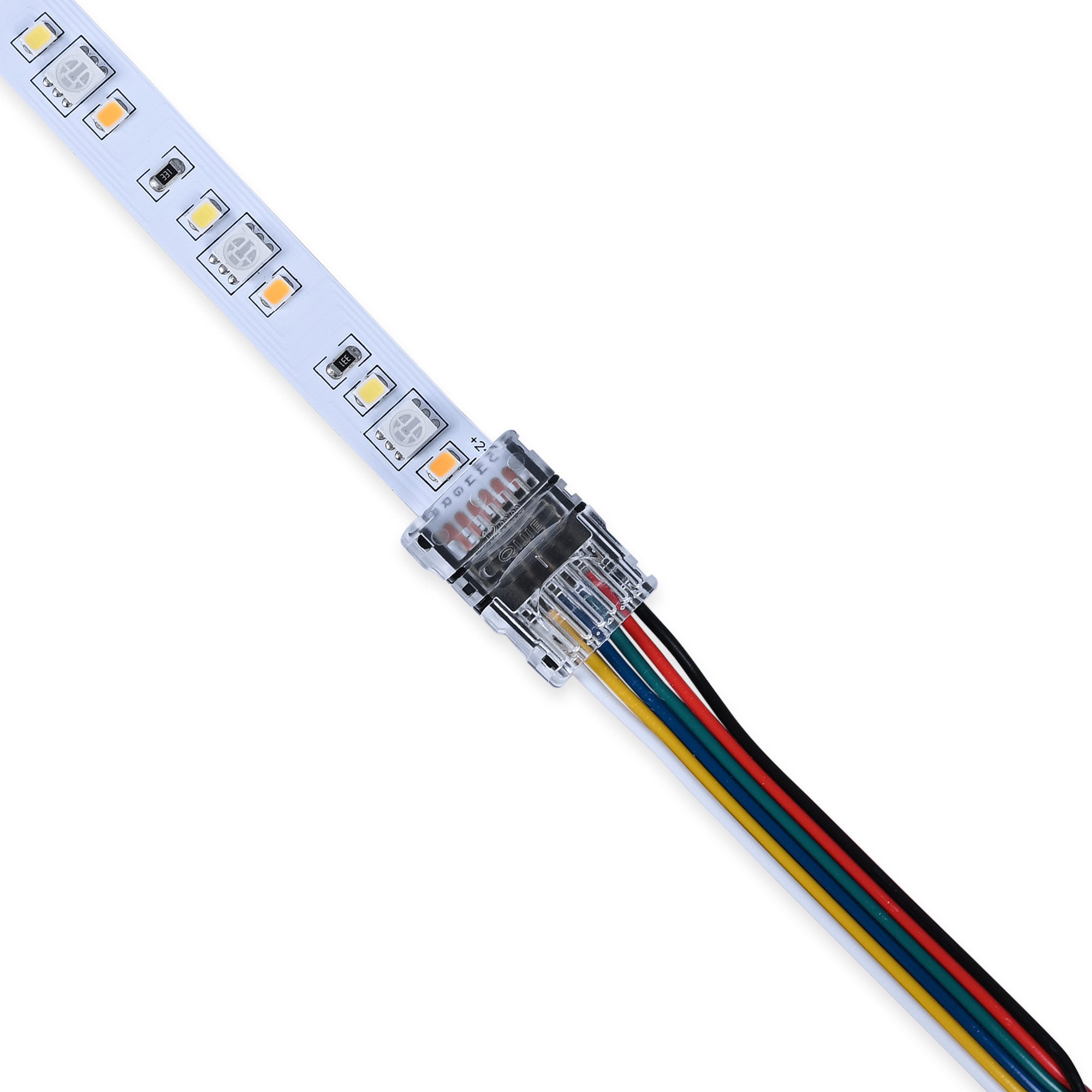 Conector Hippo RGB + CCT SMD Tira a Cable - PCB 12mm - 6 pines - IP20 - Máx. 24V (1)