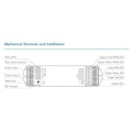 RGB+CCT Controller 12-48V DC - 25A (5A/channel) - RF 2.4G - PUSH dimmer - Skydance 2