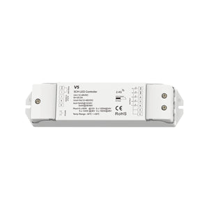 Controlador RGB + CCT 12-48V DC - 25A (5A/canal) - RF 2.4G - PUSH dimmer - Skydance - Barcelona Led-Control y regulación