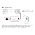 RGBW / RGB / CCT / éénkleurige regelaar 12-48V DC - 20A (5A/kanaal) - RF 2.4G - PUSH Dimmer - Skydance 2