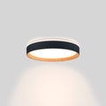 Lámpara de techo LED tipo plafón CCT 24W - Efecto madera - Ø40cm 3