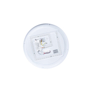 Lámpara de techo LED tipo plafón CCT 24W - Efecto madera - Ø40cm - Barcelona Led-
