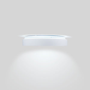 Lámpara de techo LED tipo plafón CCT 24W - Efecto madera - Ø40cm - Barcelona Led-