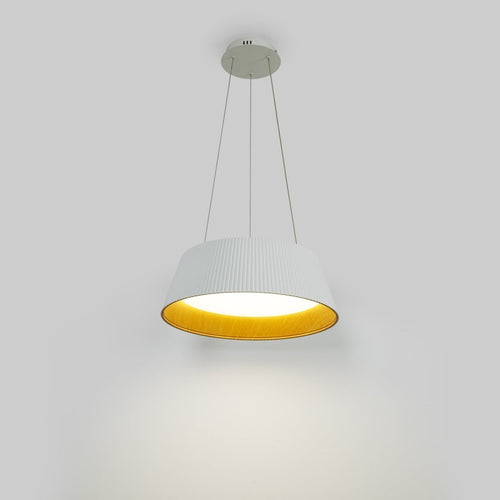 Suspension LED CCT 24W - Effet bois - ø46cm