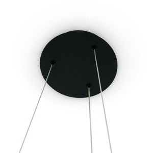 Lámpara colgante LED CCT 24W - Efecto madera - ø46cm (16)