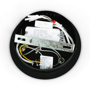 Lámpara colgante LED CCT 24W - Efecto madera - ø46cm (17)
