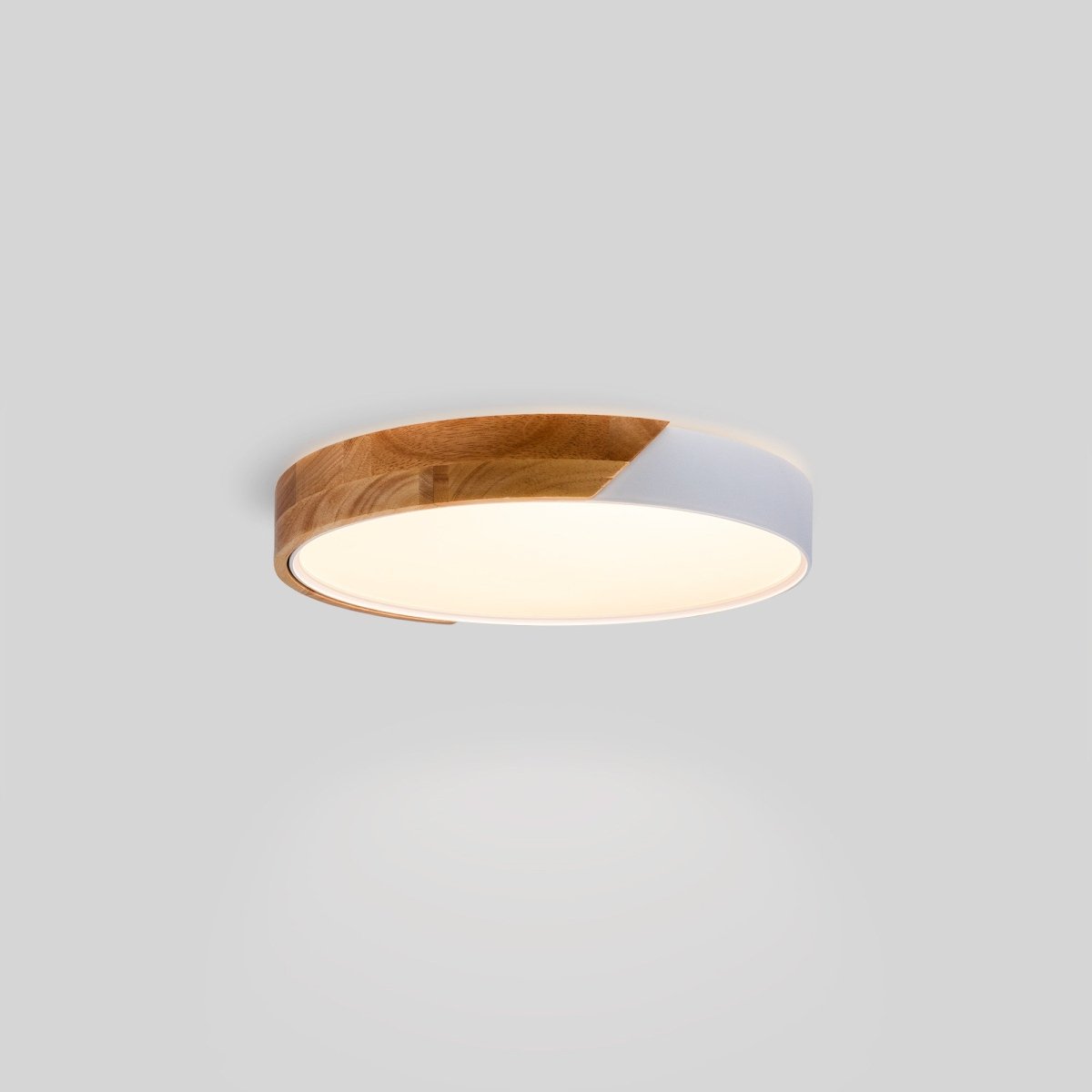 Plafón LED techo CCT 24W - Madera y Policarbonato - ø40cm - IP22 - Barcelona Led-