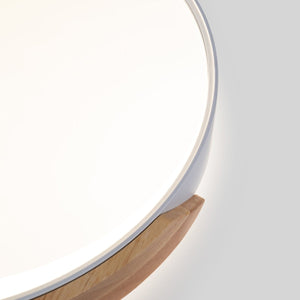 Plafón LED techo CCT 24W - Madera y Policarbonato - ø40cm - IP22 - Barcelona Led-