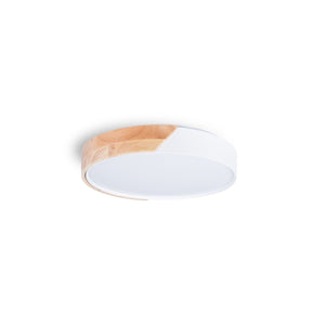Plafón LED techo CCT 24W - Madera y Policarbonato - ø40cm - IP22 - Barcelona Led-