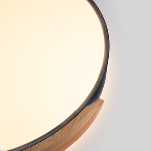 Plafón LED techo CCT 24W - Madera y Policarbonato - ø40cm - IP22 - Barcelona Led-