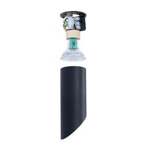 Aplique de techo aluminio "Malvi" - Biselado - 15cm - GU10 - Barcelona Led-Decoración