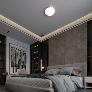 Plafón LED techo CCT 36W - Madera y Policarbonato- ø50cm - IP22 - Barcelona Led-