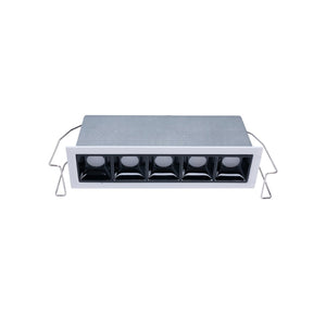 Foco lineal LED empotrable 10W - Chip OSRAM - UGR18 - CRI90 - Barcelona Led-