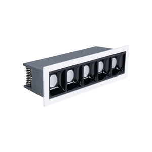 Foco lineal LED empotrable 10W - Chip OSRAM - UGR18 - CRI90 - Barcelona Led-