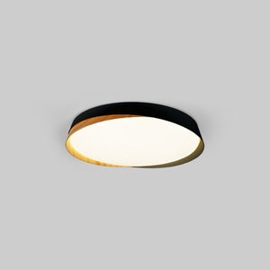 Lámpara de techo LED tipo plafón CCT 24W - Efecto madera - ø40cm - IP22 (14)