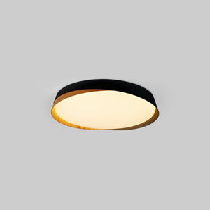 Lámpara de techo LED tipo plafón CCT 24W - Efecto madera - ø40cm - IP22 - Barcelona Led-