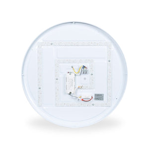 Lámpara de techo LED tipo plafón CCT 36W - Efecto madera - ø50cm - IP22 - Barcelona Led-