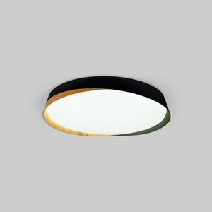 Lámpara de techo LED tipo plafón CCT 36W - Efecto madera - ø50cm - IP22 - Barcelona Led-