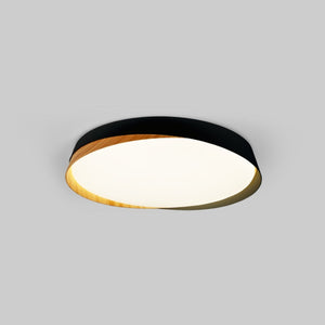 Lámpara de techo LED tipo plafón CCT 36W - Efecto madera - ø50cm - IP22 - Barcelona Led-