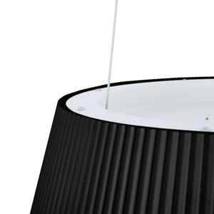 Lámpara colgante LED CCT 24W - Efecto madera - ø46cm - Barcelona Led-Decoración