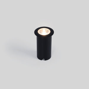 Baliza LED empotrable en suelo 10W - Blanco cálido - IP67 - Color Negro - Barcelona Led-