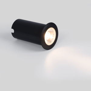 Baliza LED empotrable en suelo 10W - Blanco cálido - IP67 - Color Negro - Barcelona Led-