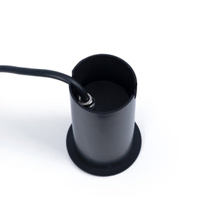 Baliza LED empotrable en suelo 10W - Blanco cálido - IP67 - Color Negro - Barcelona Led-