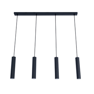 Lámpara colgante minimalista cuádruple "Bila 4" - GU10 (10)
