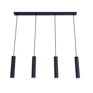 Lámpara colgante minimalista cuádruple "Bila 4" - GU10 - Barcelona Led-Decoración