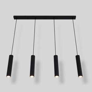Lámpara colgante minimalista cuádruple "Bila 4" - GU10 - Barcelona Led-Decoración