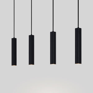 Lámpara colgante minimalista cuádruple "Bila 4" - GU10 (18)